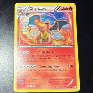 Charizard 20/149 B&W Cosmos Boundaries Crossed 2012 Art Rare Holofoil Rare Light
